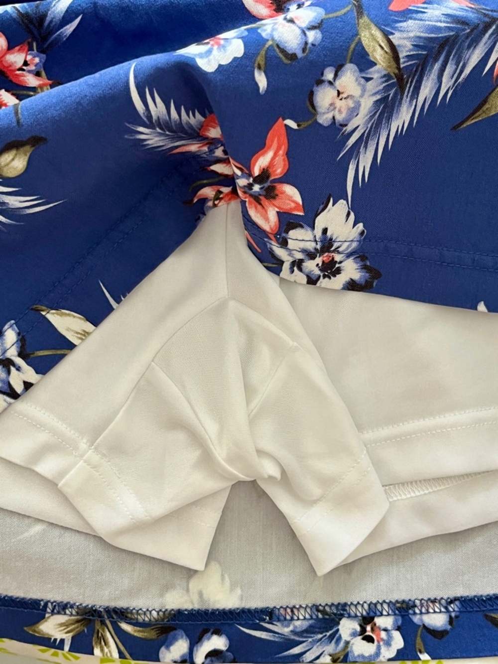 🌺 Mario Serrani Italy Floral Liesure Skort | Coastal Country Club Chic | Golf - Picture 8 of 9